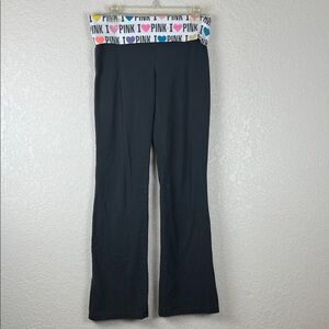 Victorias Secret Pink Folded Waist Pants, Leggings Flared Vintage Y2K Medium